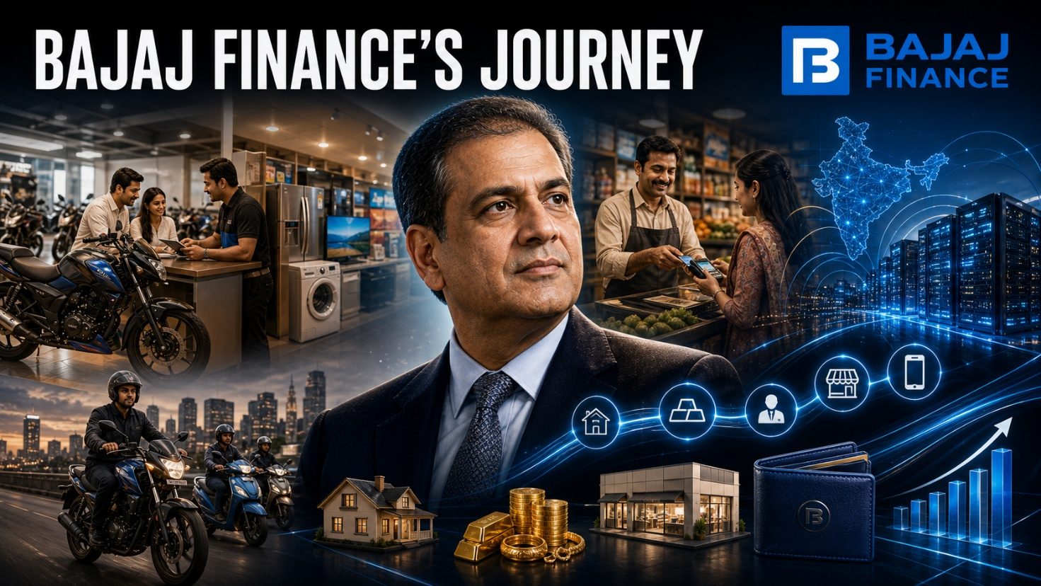 Bajaj Finance’s journey, from two-wheeler loans to a 100-million-customer lending platform.