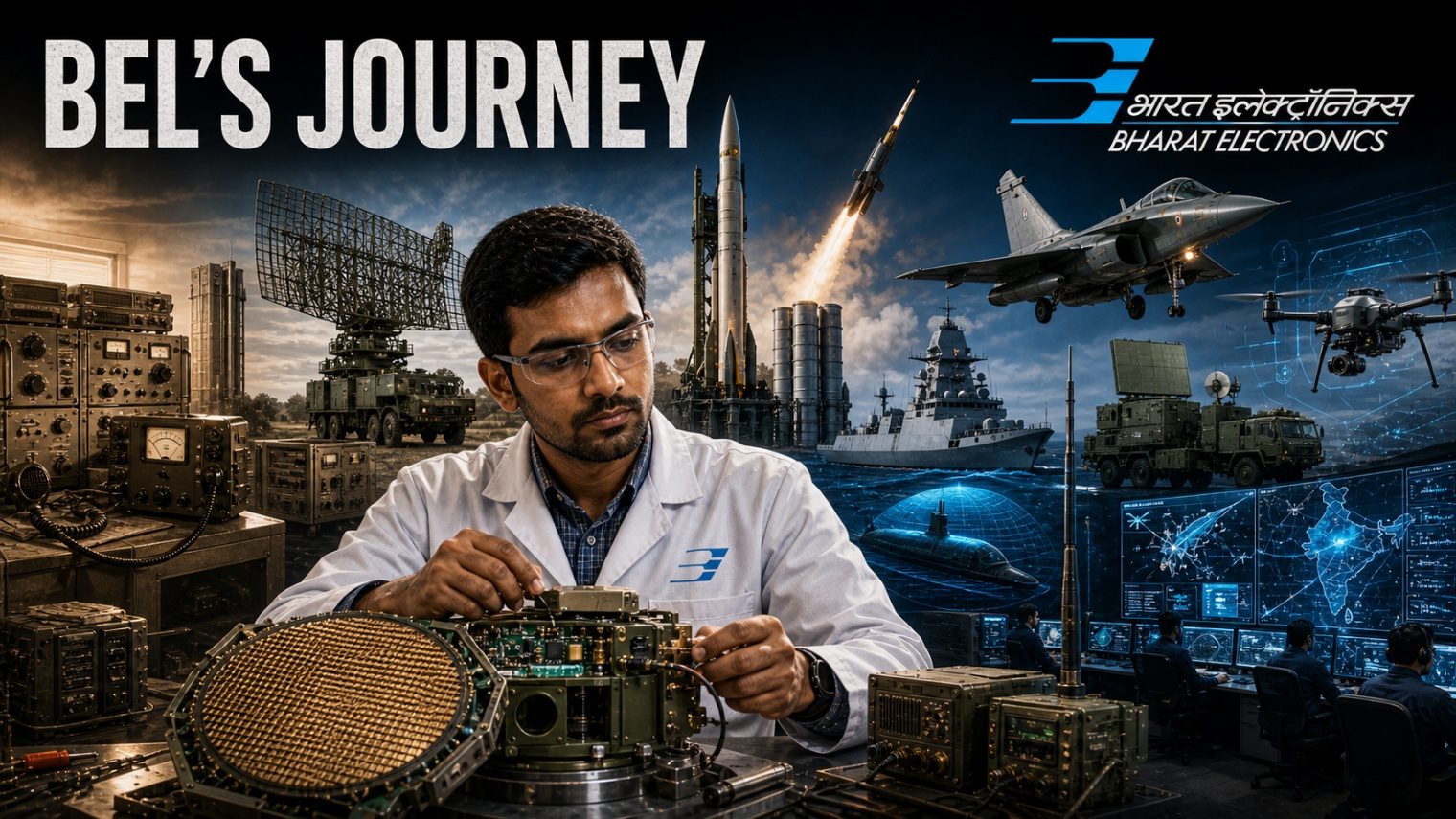 BEL’s journey, seven decades of radar, sonar and missile electronics for India’s forces.