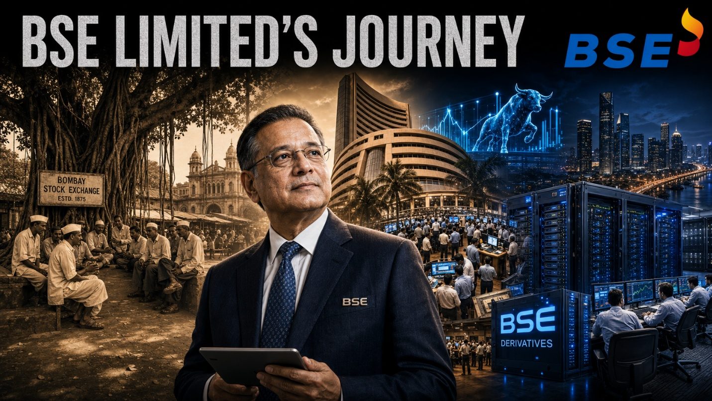 BSE Limited’s journey, Asia’s oldest exchange, from banyan tree to derivatives duopolist.