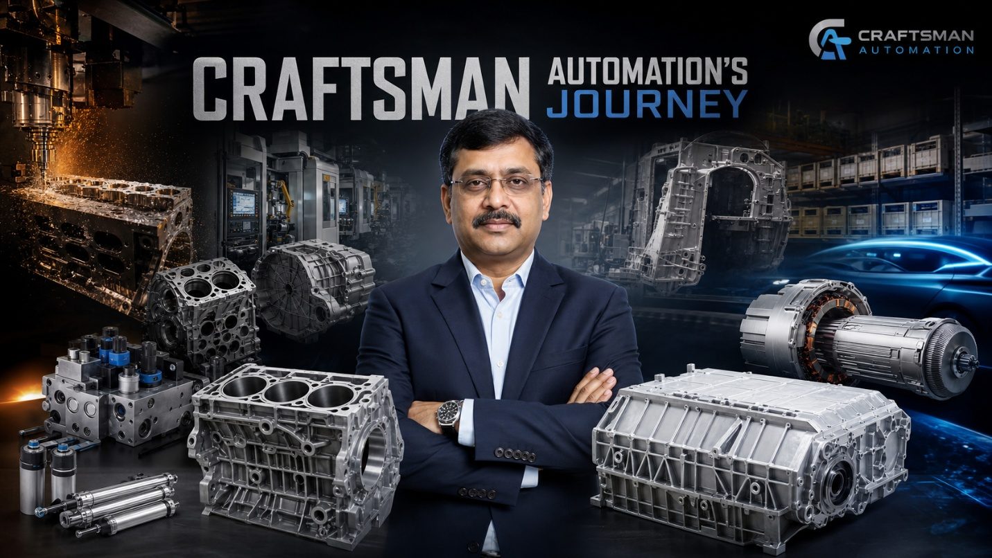 Craftsman Automation’s journey, precision machining across auto, industrial, storage and EV.