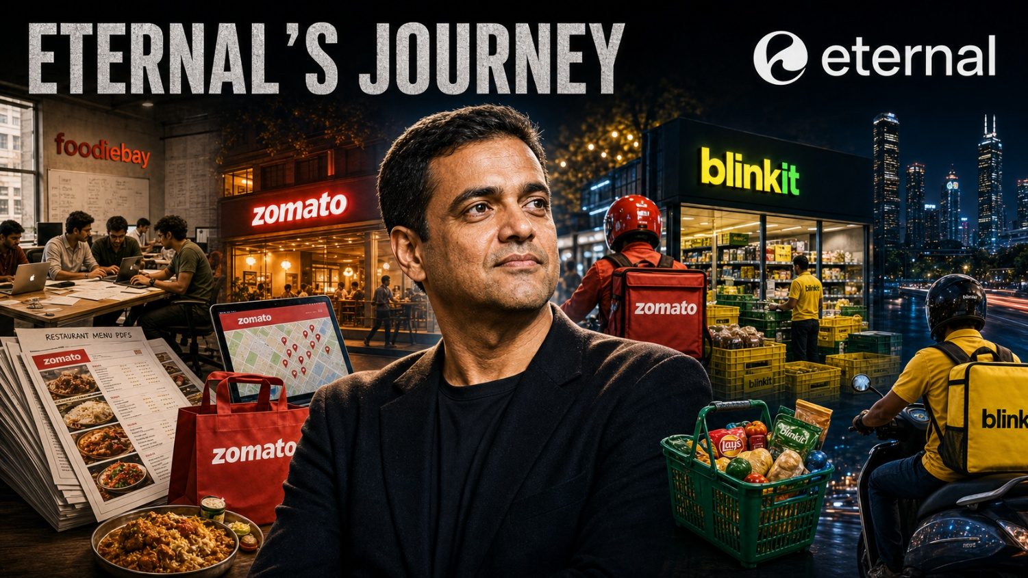 Eternal’s journey, Zomato, Blinkit and India’s quick-commerce boom.