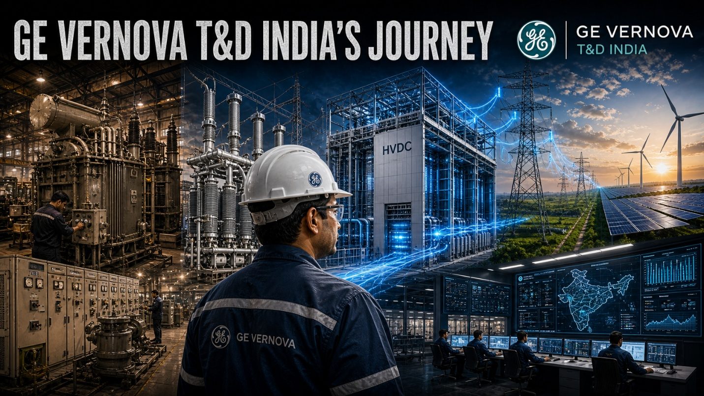 GE Vernova T&D India’s journey, transformers to HVDC for India’s renewable grid.
