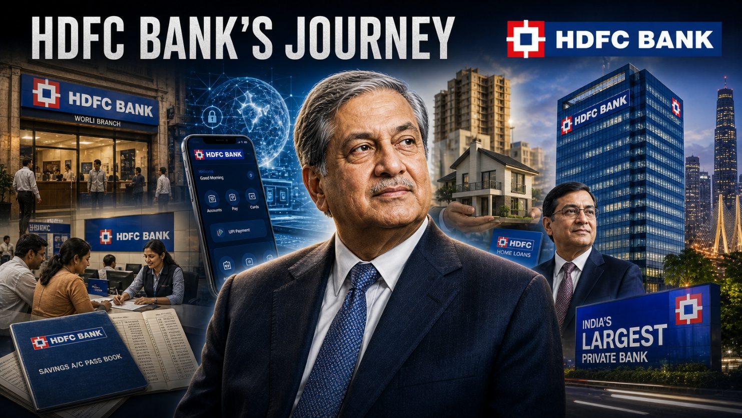 HDFC Bank’s journey, Aditya Puri, the deposit franchise and the record HDFC Ltd merger.