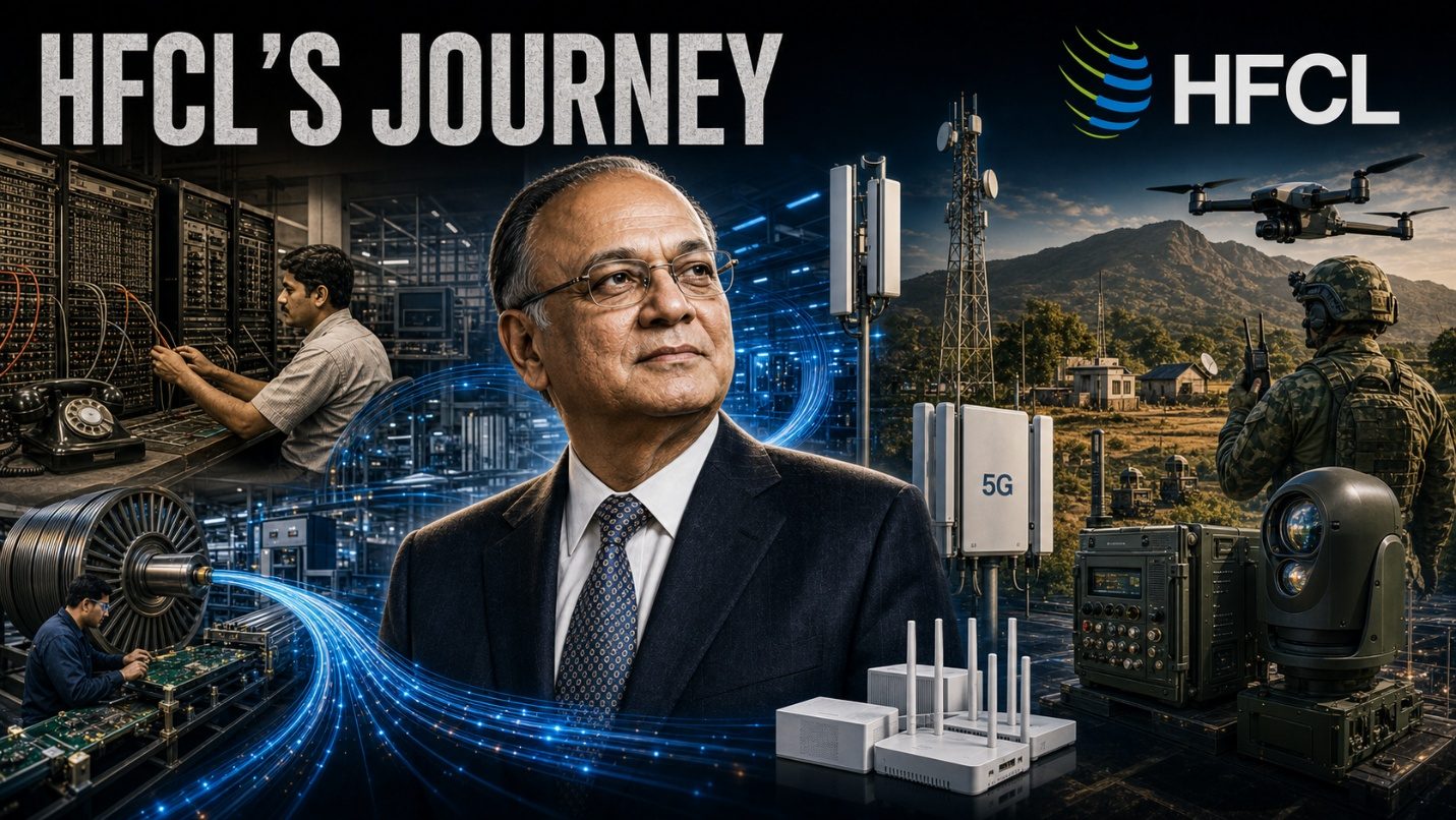 HFCL’s journey, from the telecom bust to optical fibre, 5G and defence electronics.