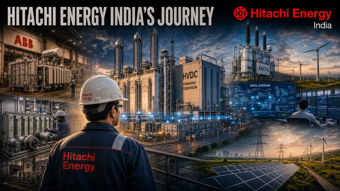 Hitachi Energy India’s journey, from ABB to HVDC leadership in India’s grid rebuild.