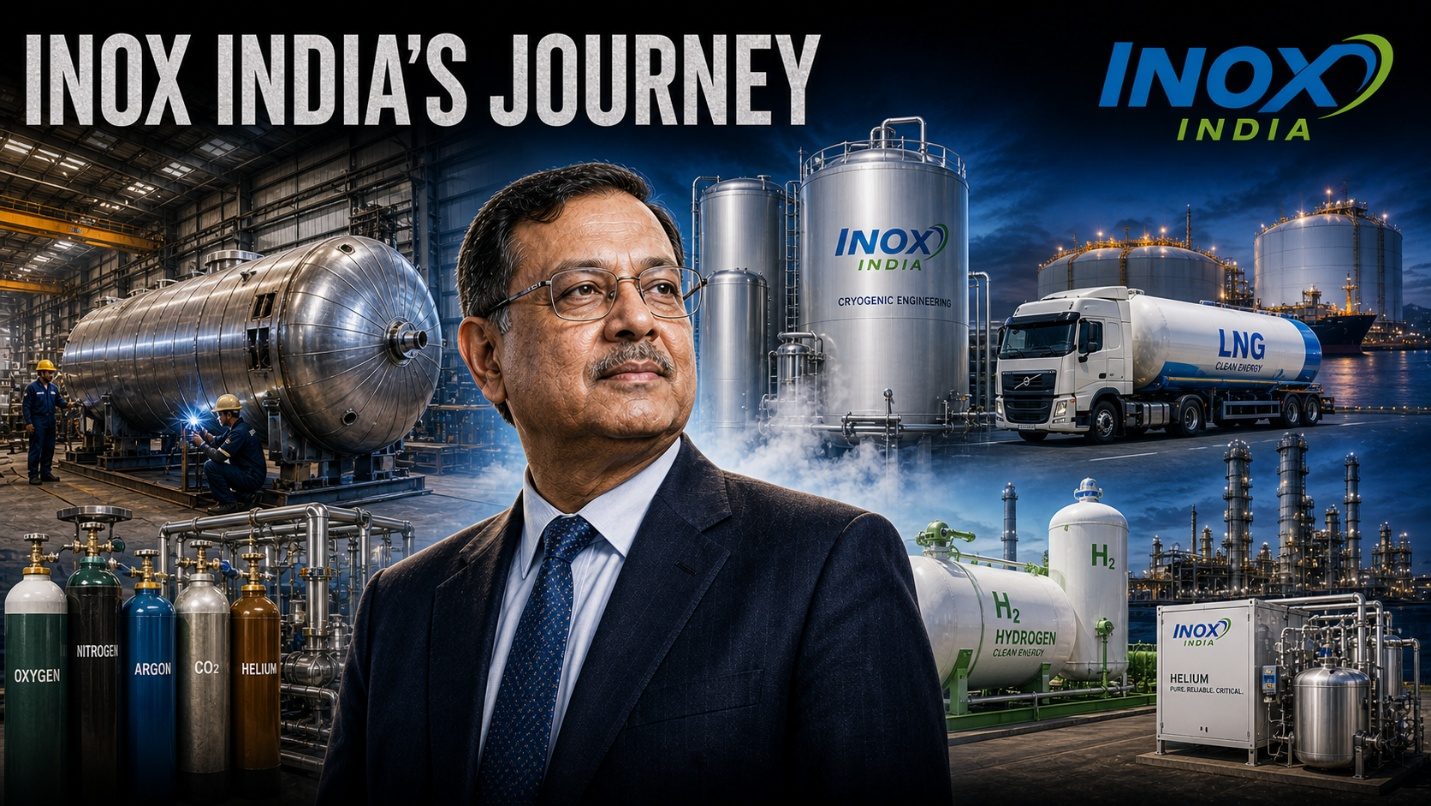 INOX India’s journey, cryogenic tanks for LNG, hydrogen and industrial gases.