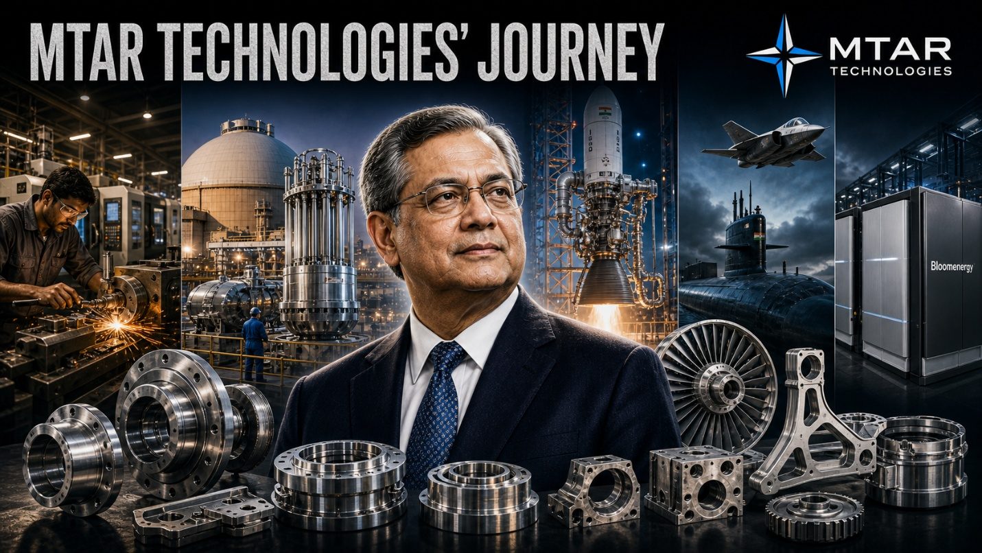 MTAR Technologies’ journey, precision parts for atomic, space, defence and fuel-cell programmes.