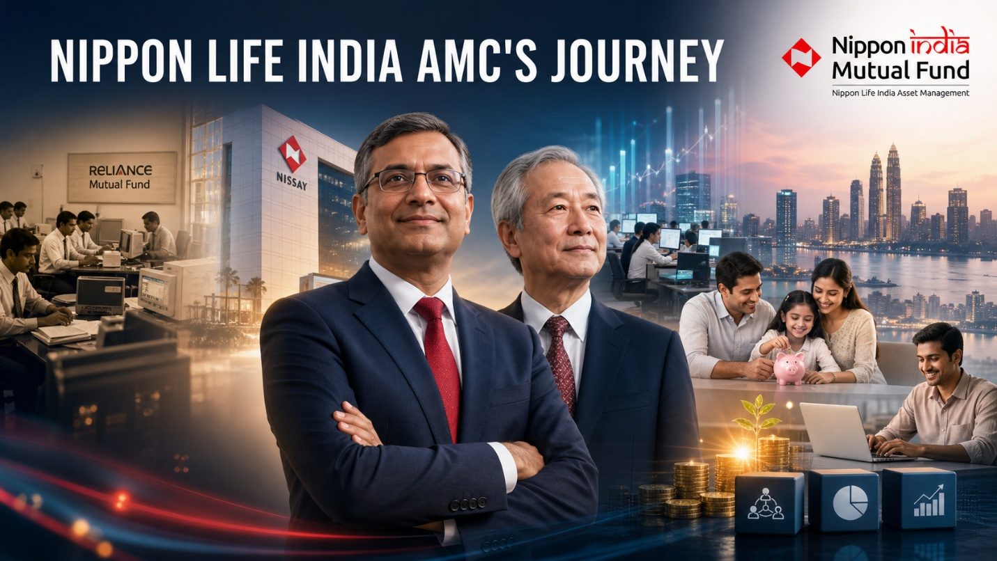 Nippon Life India AMC’s journey, from Reliance Mutual Fund to a top-4 asset manager.