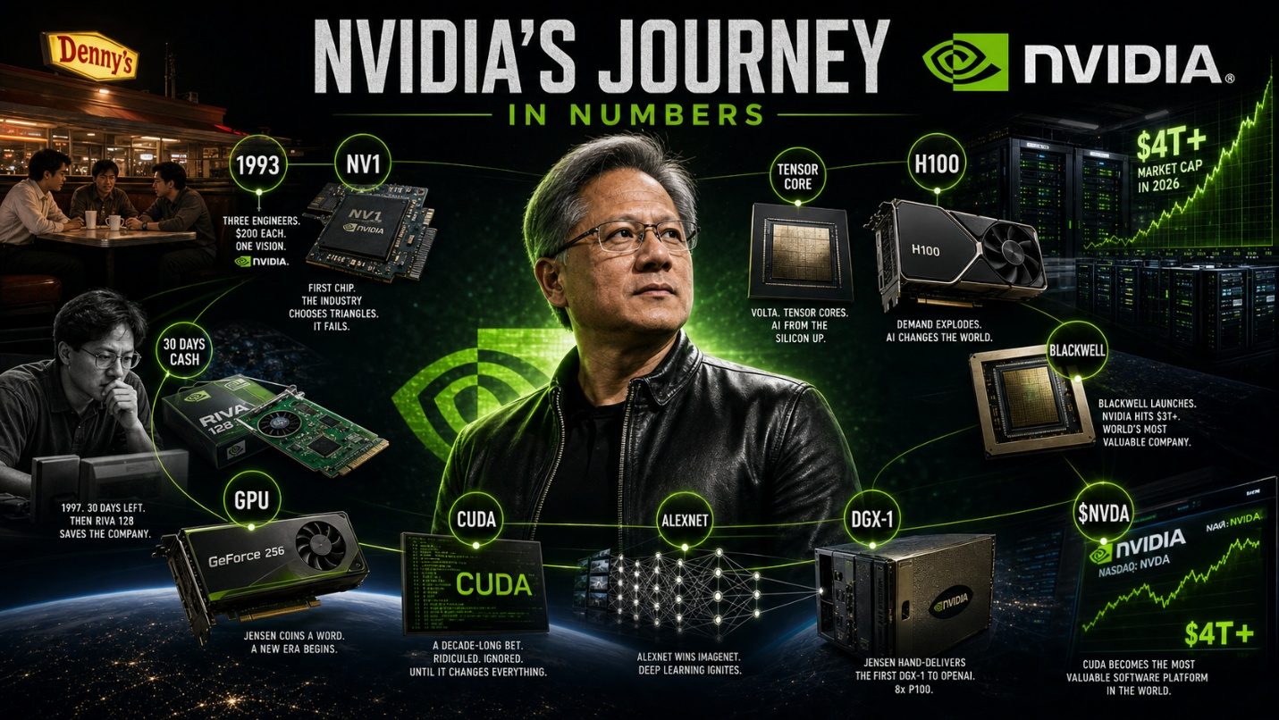 NVIDIA’s journey, in numbers