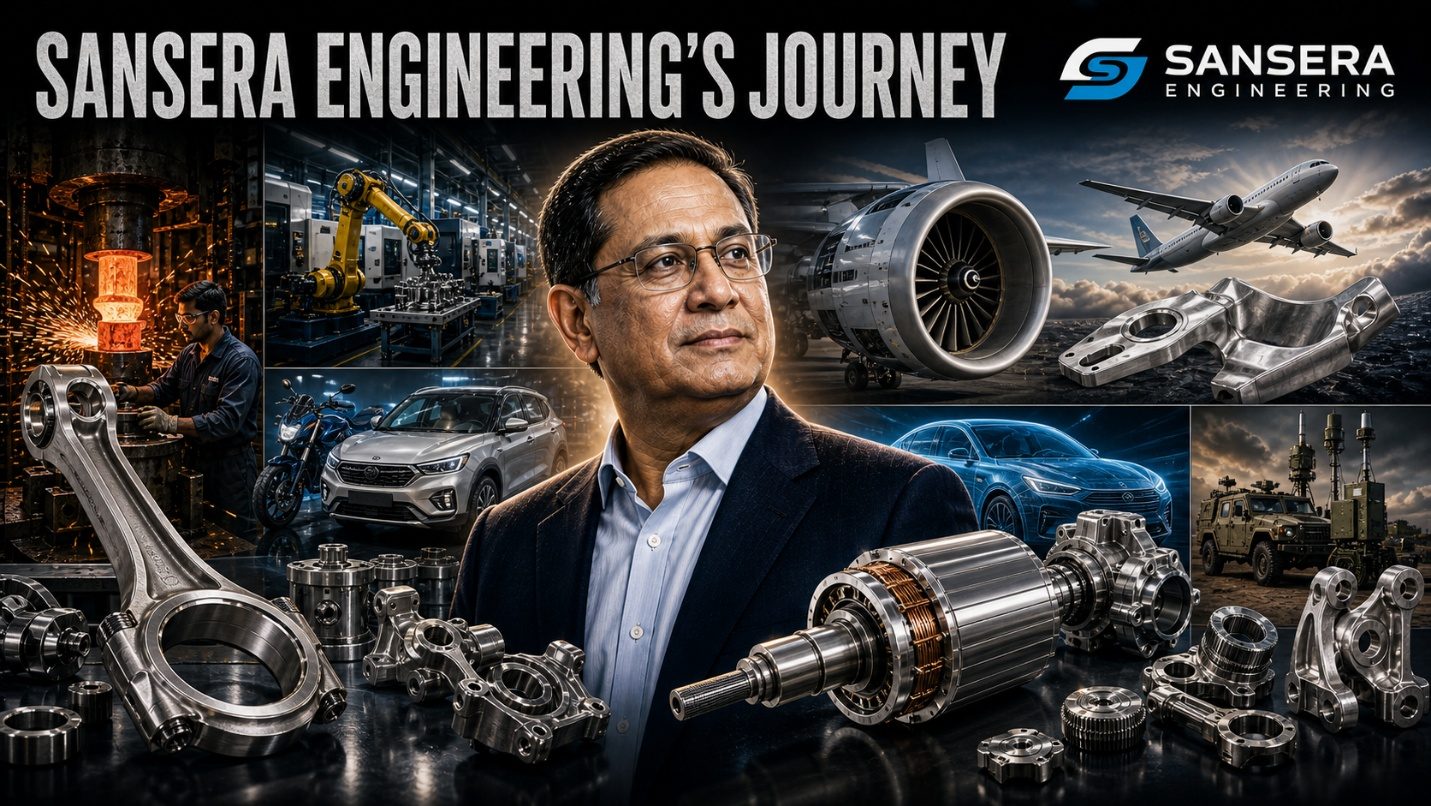 Sansera Engineering’s journey, precision parts from ICE engines to EVs and aerospace.
