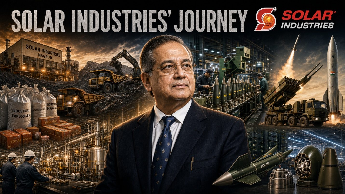 Solar Industries’ journey, from mining explosives to defence propellants and warheads.